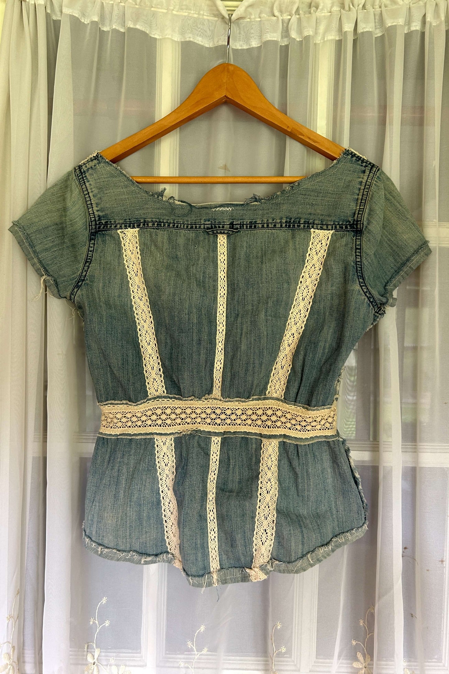 Heirloom Denim Blouse